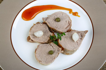 Baked pork