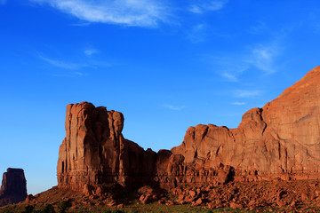 View of Monument Valley in Utah, United States Of America