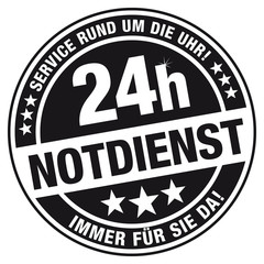 24h Notdienst - Service rund um die Uhr! Immer für Sie da!