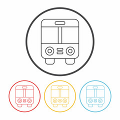 bus line icon