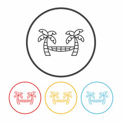 resort line icon