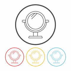 mirror line icon