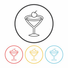 beverage line icon