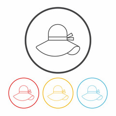 hat line icon