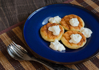 Curd fritter