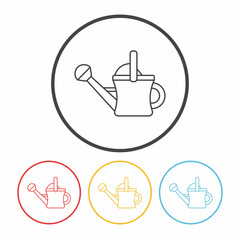 plant waterer line icon