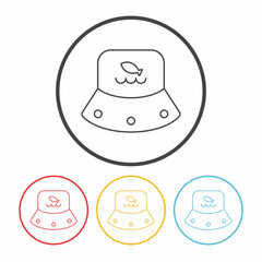 fisherman hat icon