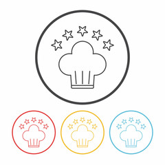 Chef Hat line icon