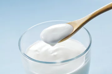 Crédence de cuisine en verre imprimé Produits laitiers ヨーグルト　Yogurt