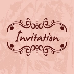 Invitation Vector Template