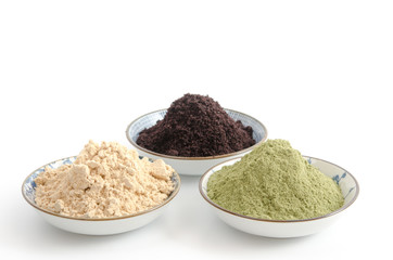Maca, Acai und Gerstengras
