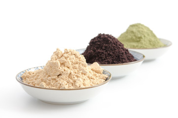 Maca, Acai und Gerstengras