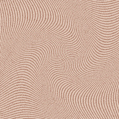 brown Psychedelic Circular Textile Pattern