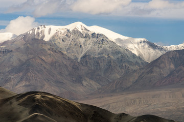 Landscape around Muztagh Ata and Karakuli Lake, Pamir Mountains, Kasgar, Xinjiang, China