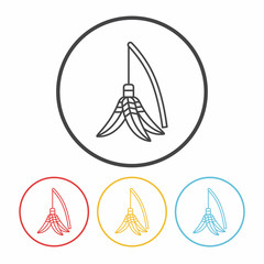 cat toy line icon