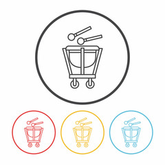 drum line icon