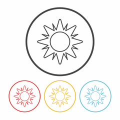 sun line icon