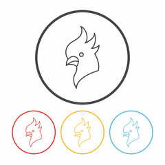 animal line icon