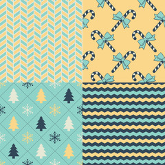 Set of Christmas Patterns