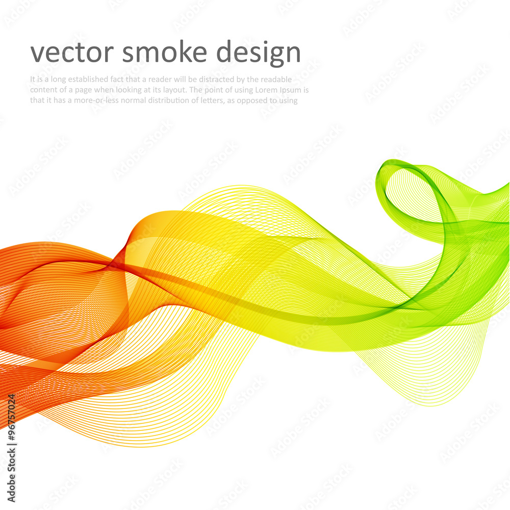 Poster abstract vector colorful background