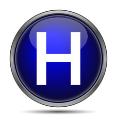 Obraz premium Hospital icon