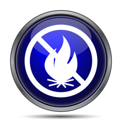 Fire forbidden icon