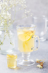 Mulled White Wine Spicy hot tea