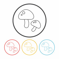 vegetables line icon