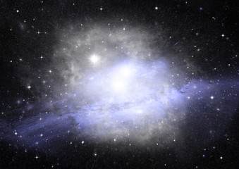 Obraz na płótnie Canvas Stars, dust and gas nebula 