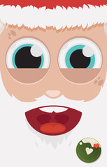 Santa Claus vector illustration