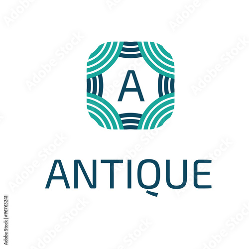"A Logo - Fashion Apparel" Stock image and royalty-free vector files on