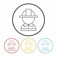 Occupation line icon