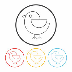 Obraz premium animal line icon