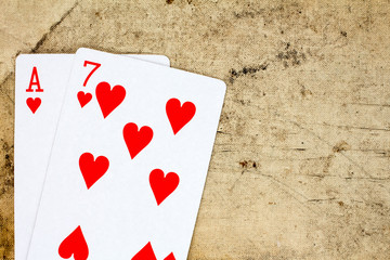 Seven and ace of heats