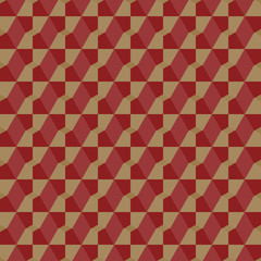 Abstract geometric pattern in muted tones