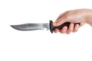 Knife in hand