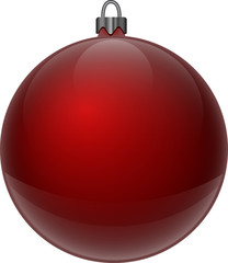 Obraz premium Новогодний шар