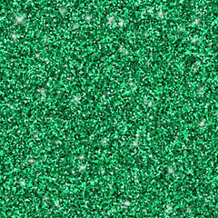 Green glitter seamless pattern, vector texture