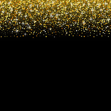 Gold Glitter Border Black Background Images – Browse 31,062 Stock