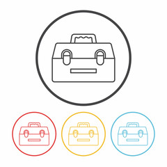 tool box line icon