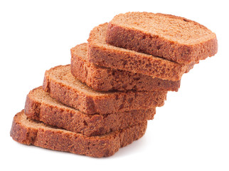 Slices of brown bread