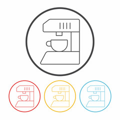coffee maker line icon