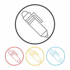 pen line icon