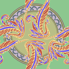 Obraz premium Seamless pattern.