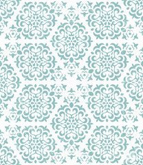 Ornate geometric wallpaper