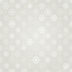 Seamless pattern with snowflakes.