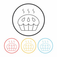 pie line icon