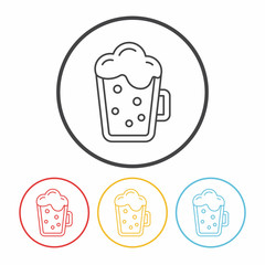 drink line icon