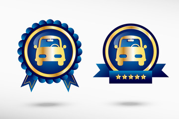 Car stylish quality guarantee badges