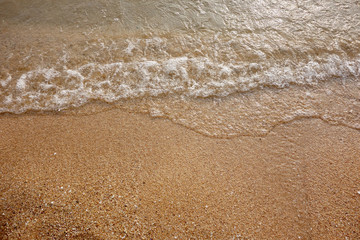  sand and small wave